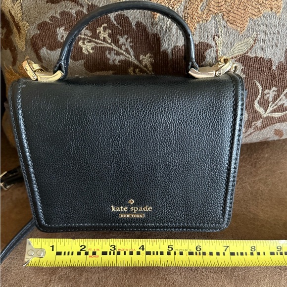 Kate Spade Black Leather Crossbody Bag - Picture 4 of 6